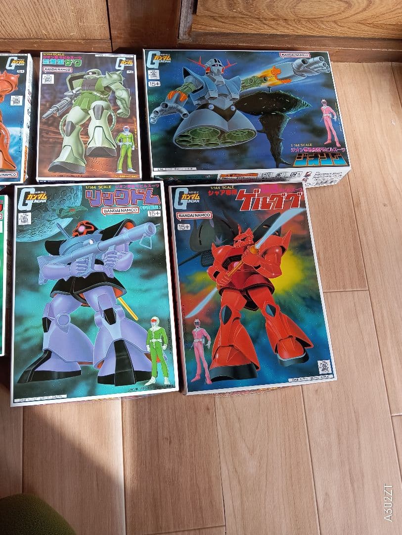 【未組立】ガンプラ 1/144 旧キット 復刻版 9点セット