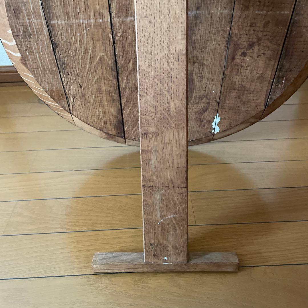 サントリー白州蒸溜所　ウィスキー樽蓋自立型　　　　　アンティーク