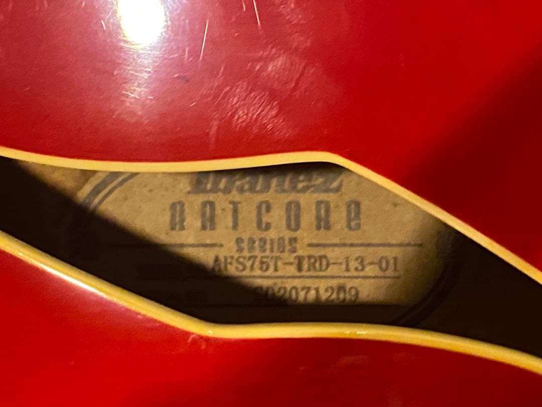 最終価格！早い者勝ち！Ibanez AFS75T TRD フルアコ