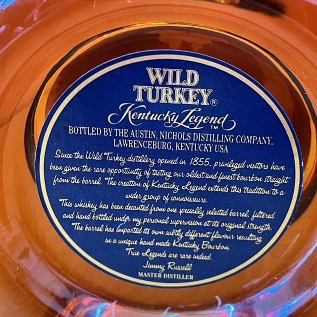 ●【未開封】ワイルドターキーケンタッキー レジェンド シングルバレル750mll