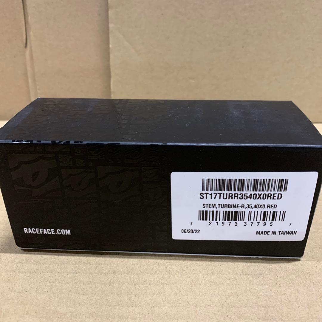 新品　RACE FACE(レースフェイス) ステム TURBINE R 35