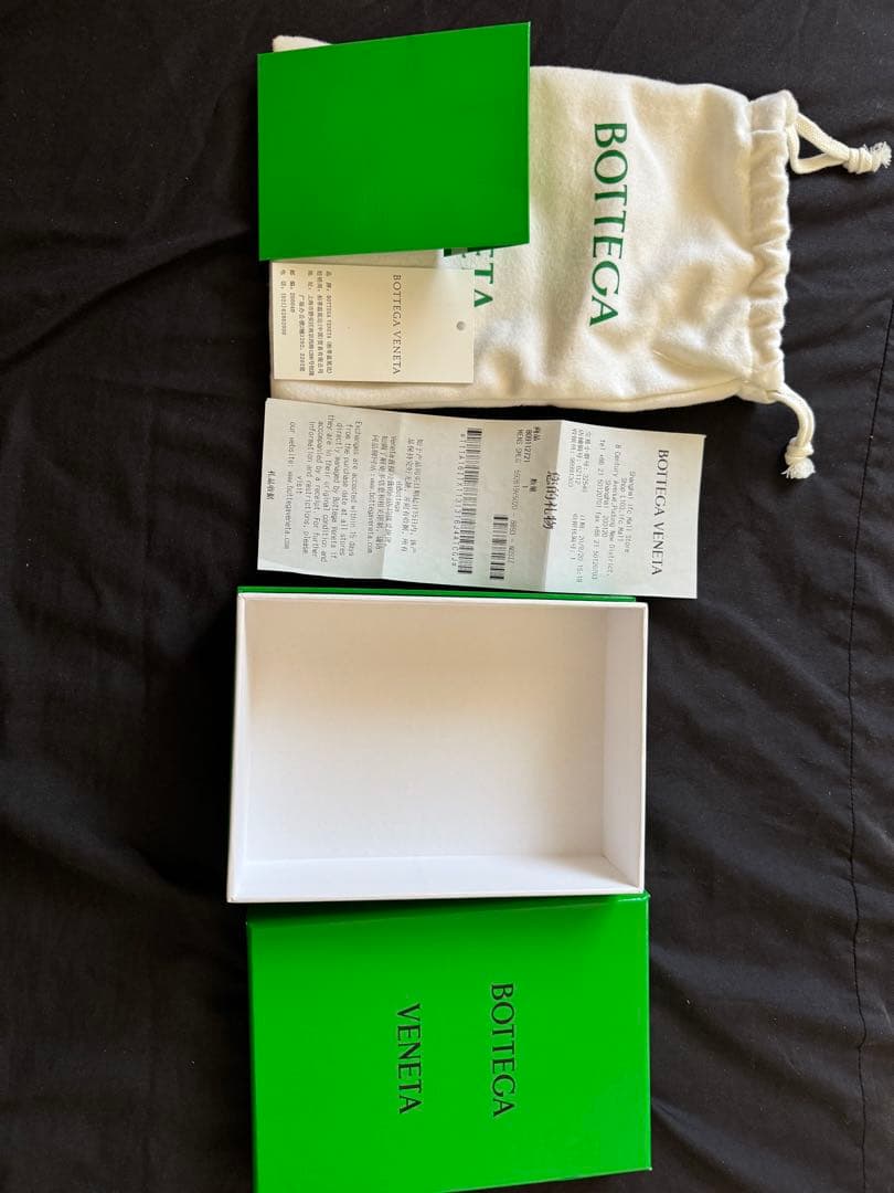 BOTTEGA レザー カードケース オストリッチ