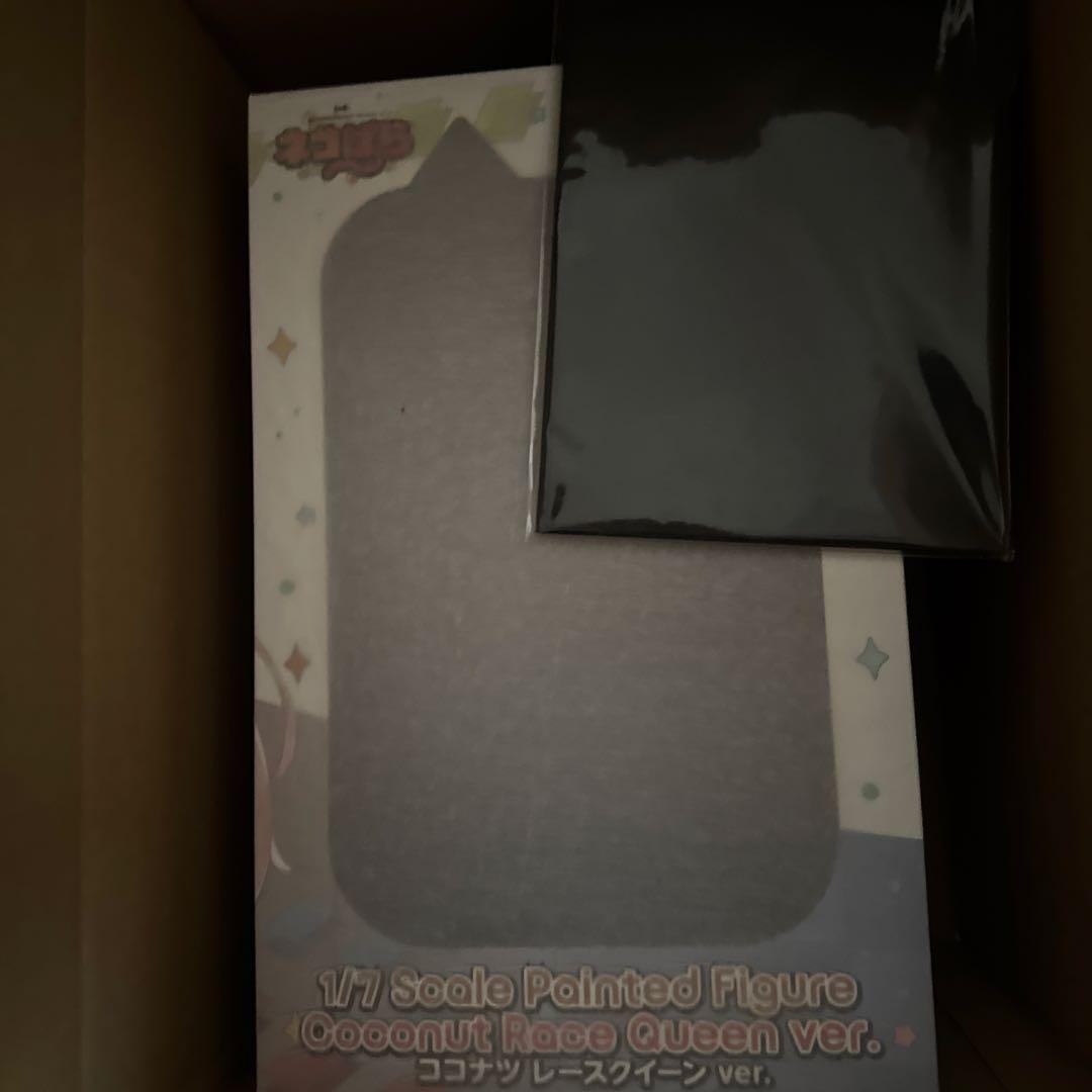 ネコぱら ココナツ レースクイーン 1/7スケールフィギュア　屏風色紙付き