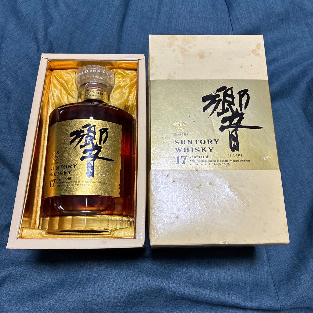 サントリー 響 17年 ゴールドラベル 750ml 箱付き　新品未開封