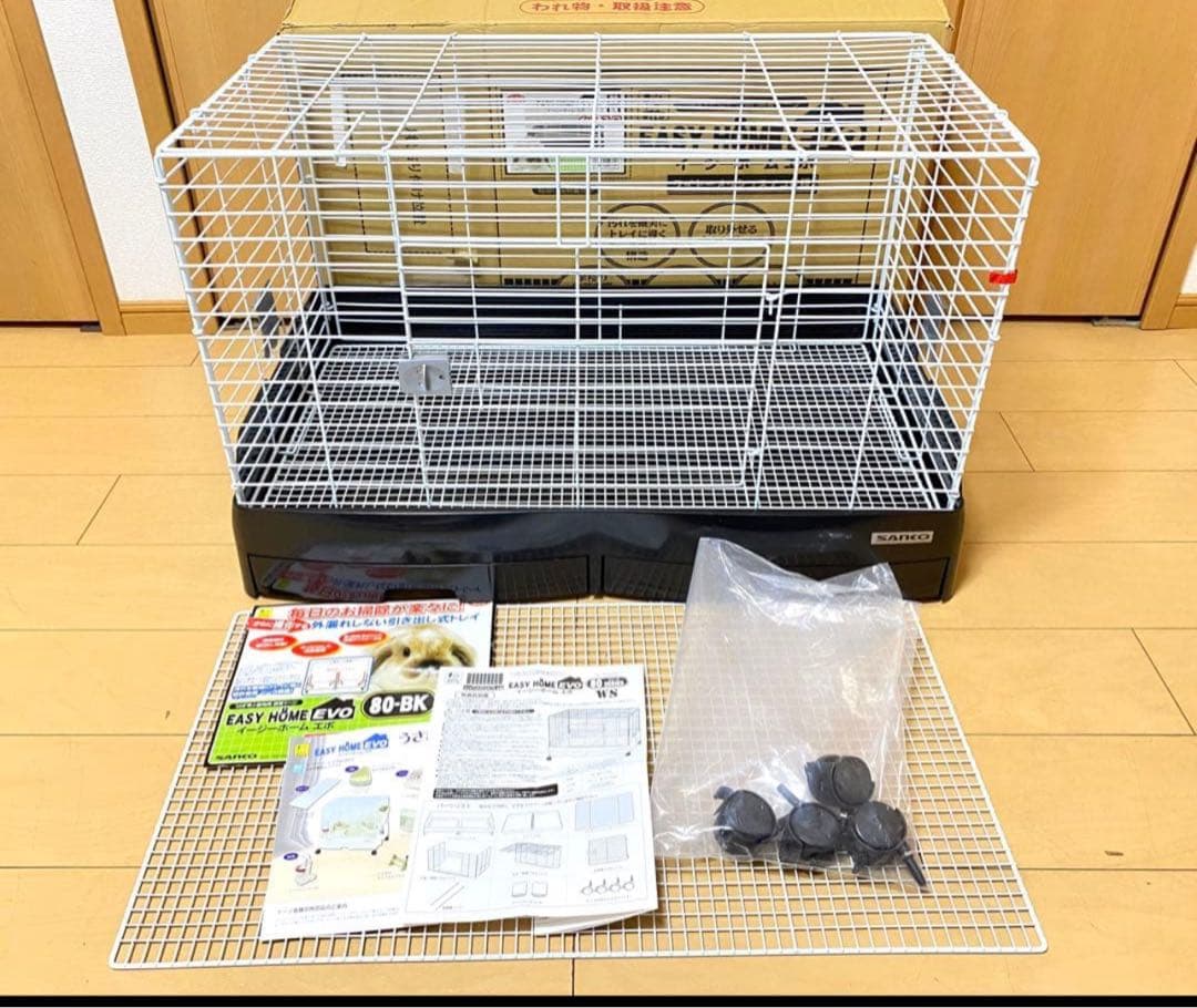 EASY EVO ブラック イージーホーム　エボ　80 うさぎ ケージ