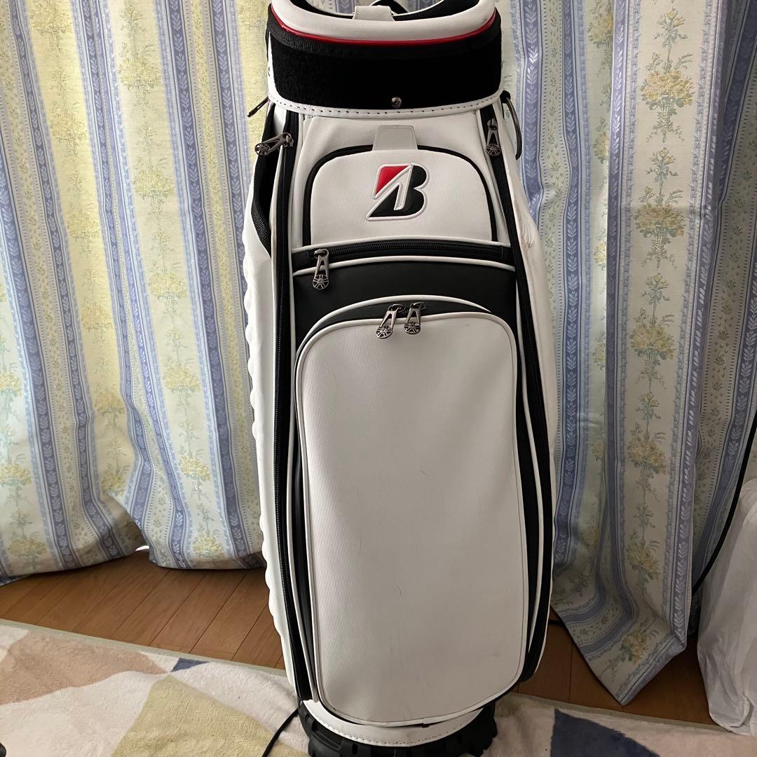 BRIDGESTONE ブリヂストンゴルフ 3点式キャディバック ネーム刺繍有
