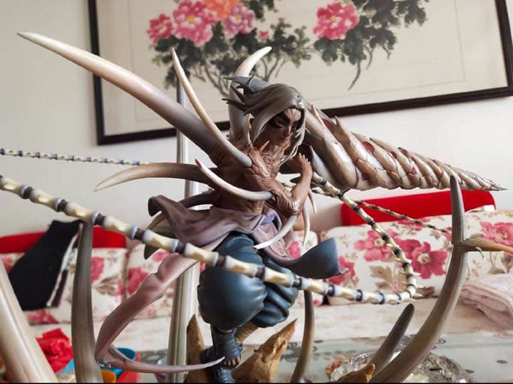 NARUTO ナルト 君麻呂 ガレージキット ガレキ スタチュー②