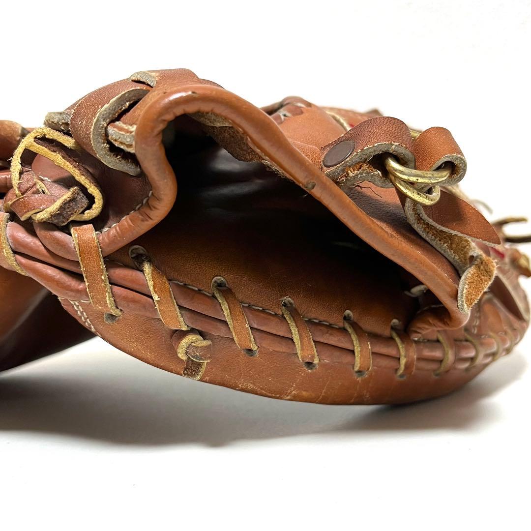 美津和タイガー 硬式用 キャッチャーミット レザー