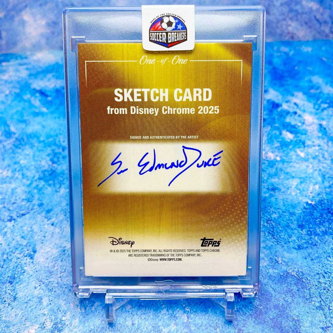 1of1【フランダー】スケッチオート　リトルマーメイド　直筆サイン　TOPPS