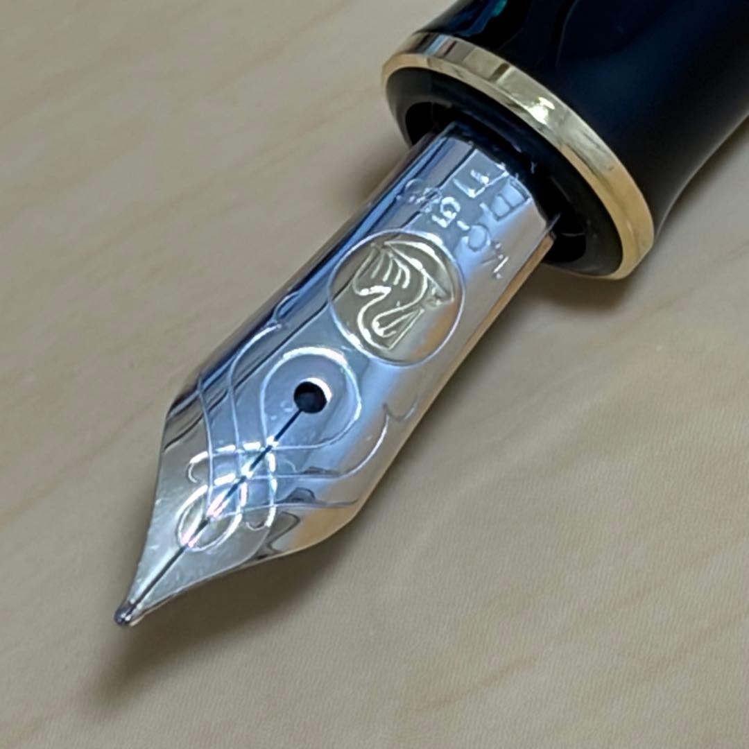 Pelikan ペリカン スーベレーン M600 14K EFニブ 万年筆 青縞