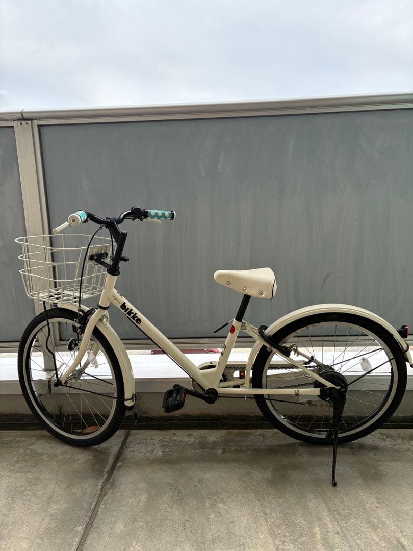 美品 ブリヂストン bikke 子供 自転車 22 ビッケ サドルハンドル 新品