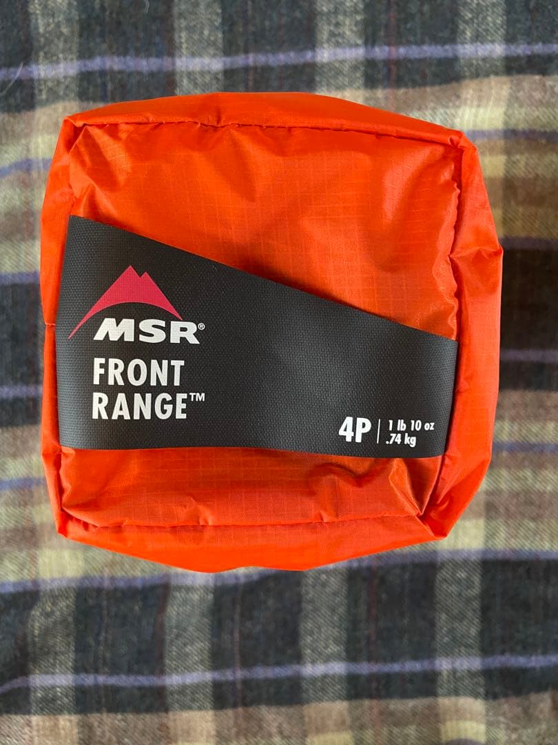 MSR フロントレンジ バグシェルター　FRONT RANGE ポール付き