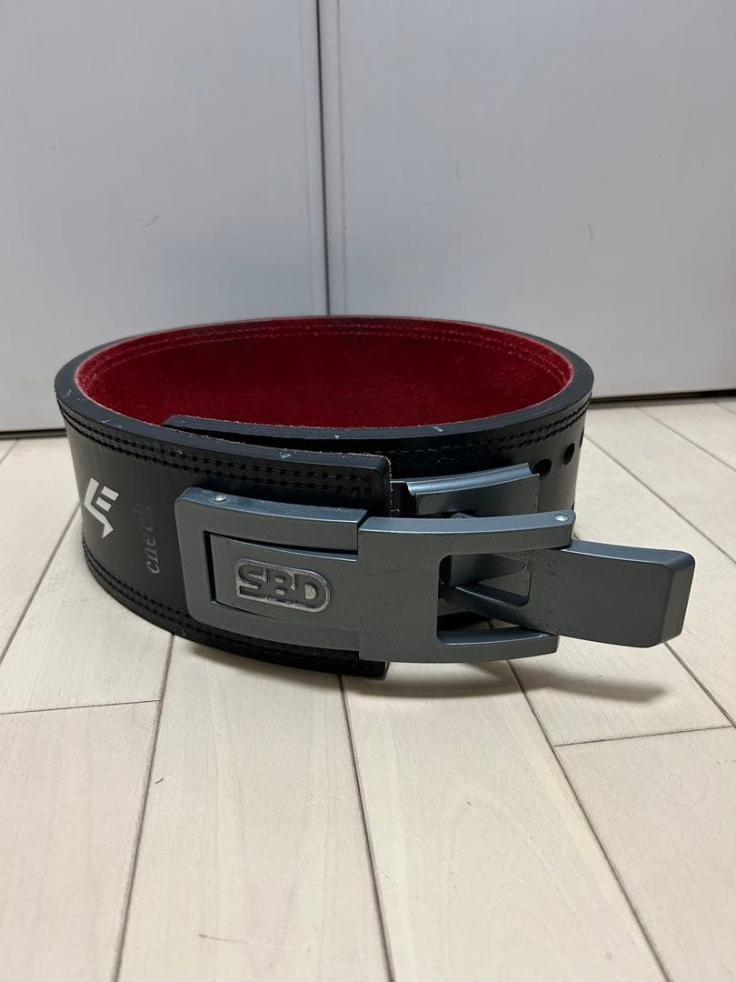 SBD トレーニング・パワーベルト 黒　Mサイズ