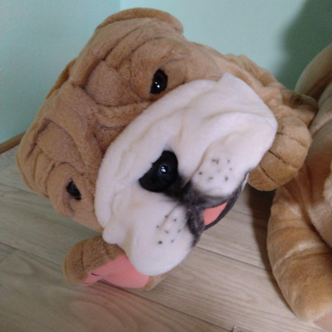 ブルドッグぬいぐるみ 大きめ