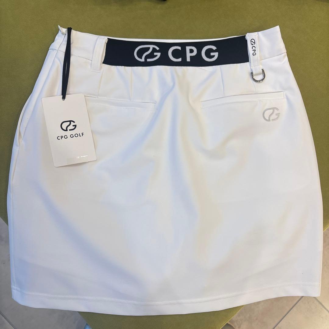 CPG ゴルフスカート ホワイト サイズ2
