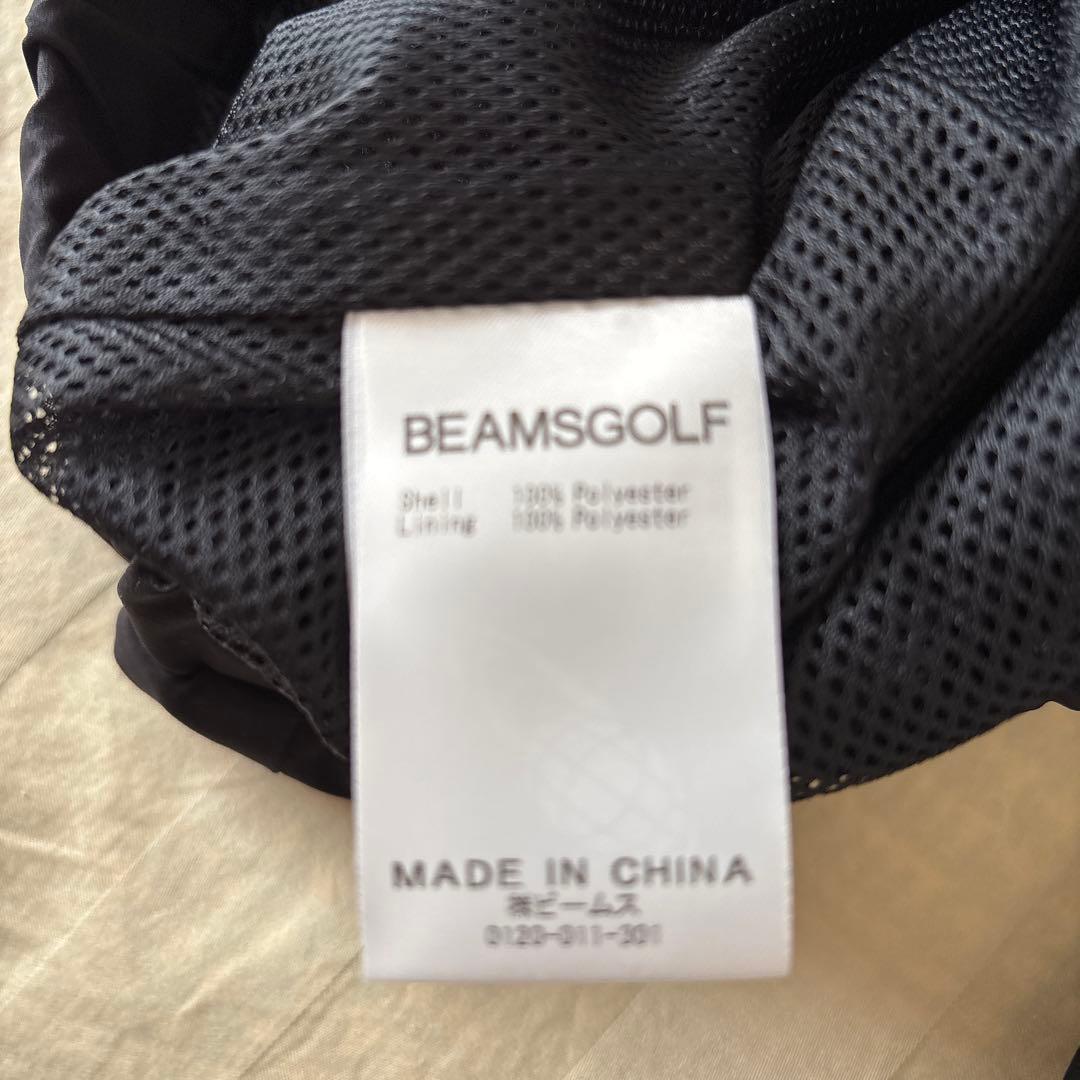 【BEAMS GOLF】レディース ブラック ブルゾン ジャケット Lサイズ