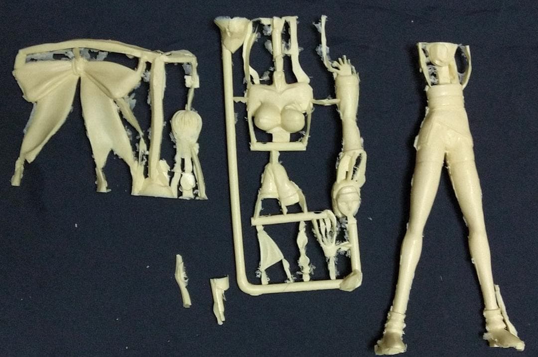 皇龍亭 dead or alive あやね ガレージキット レジンキャストキット