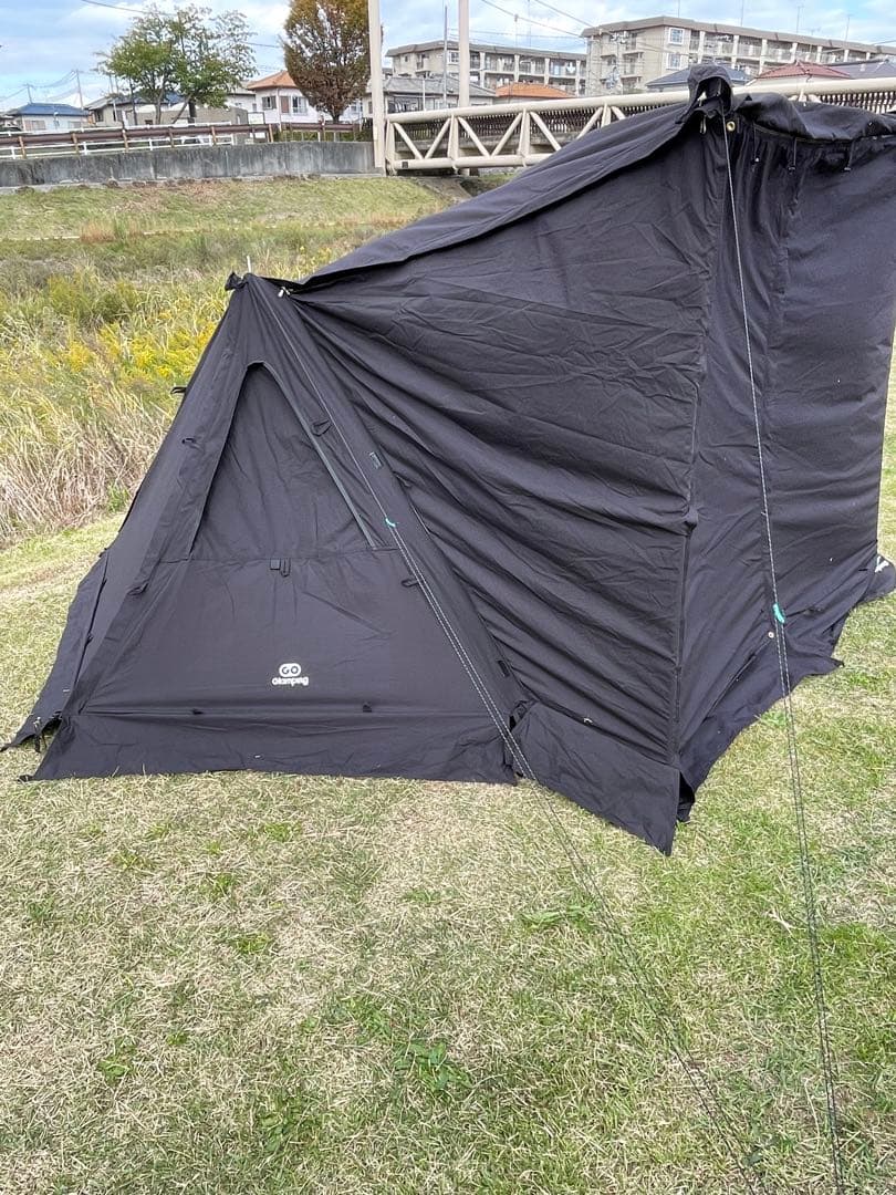 GOGlamping G・G PUP 2.0パップテントTC 前幕付