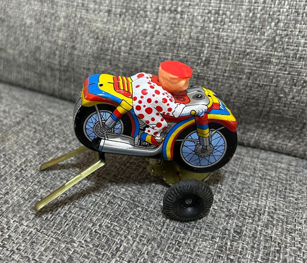 絶版昭和を彩った名品達♦︎サーカスオートバイ箱入新品動作確認済