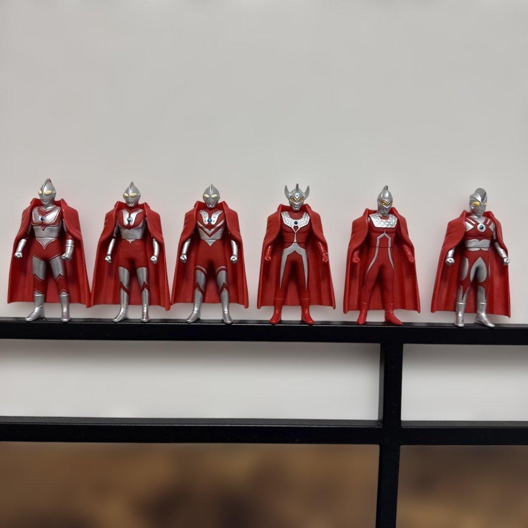 ウルトラ6兄弟ソフビ