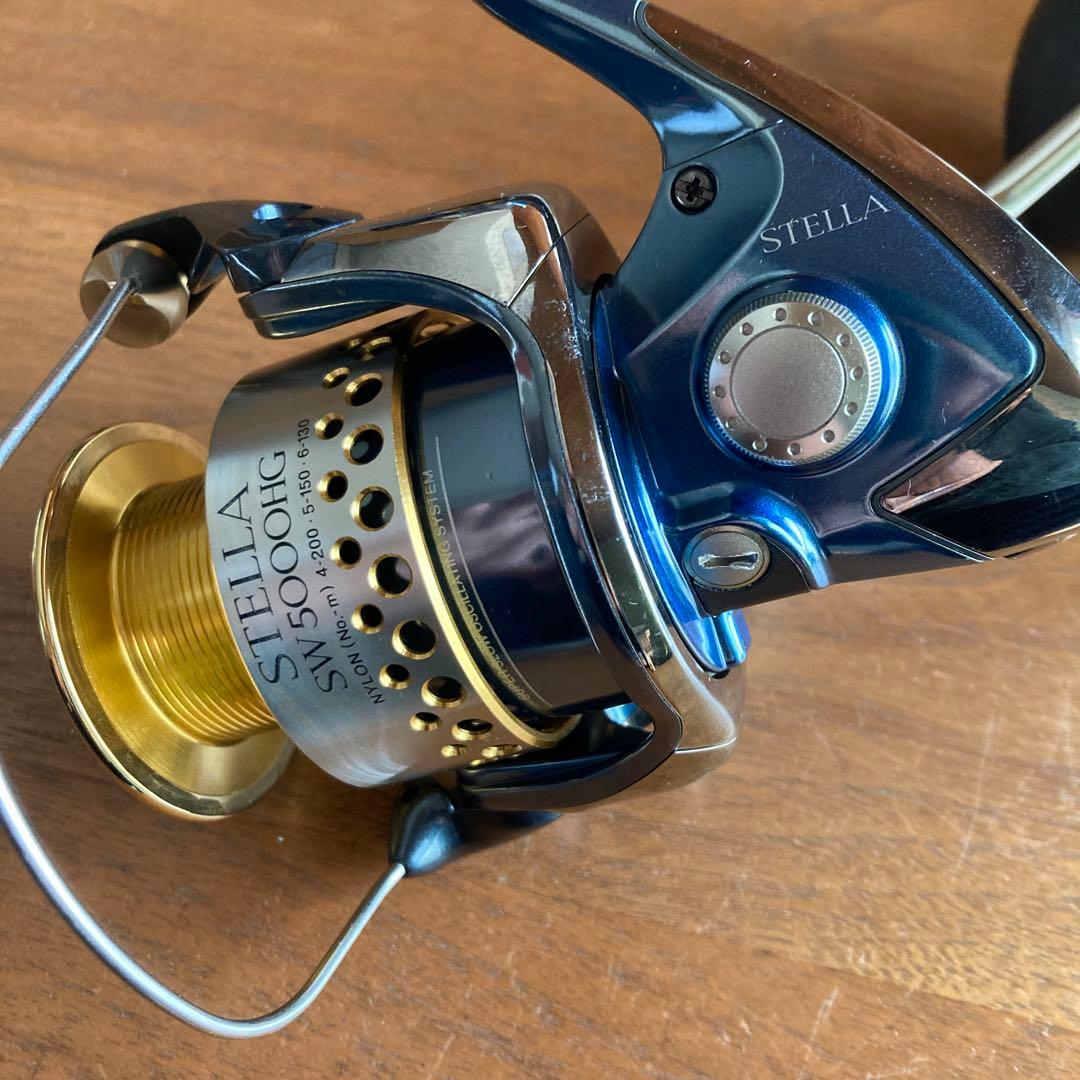 シマノ　ステラ　STELLA SW 5000HG スピニングリール　美品②