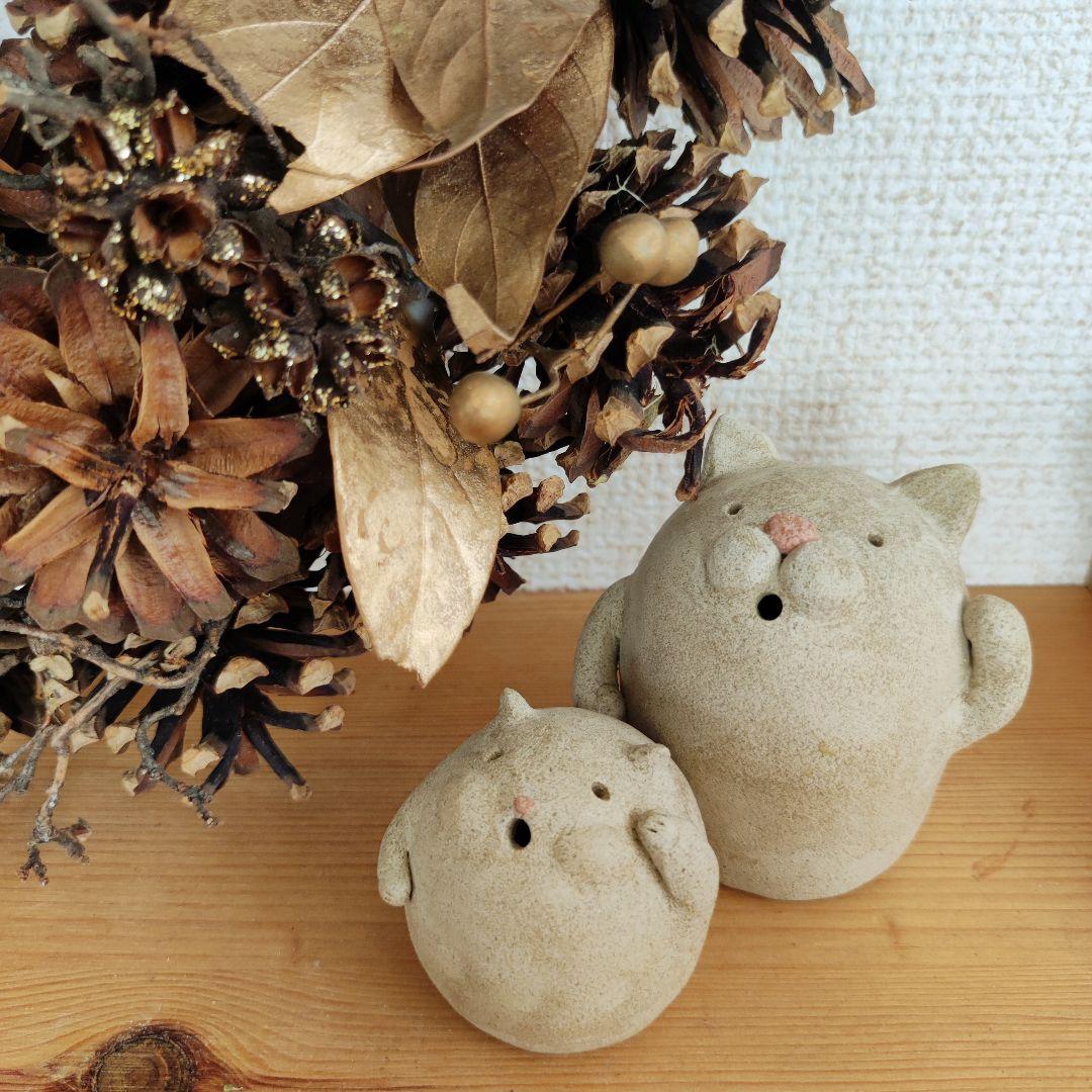 猫とハムスターの埴輪