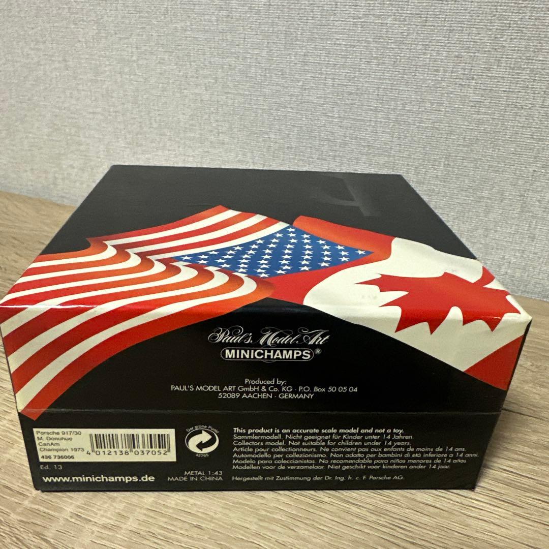 MINICHAMPS★ポルシェ 917/30 1973 1/43 ミニカー