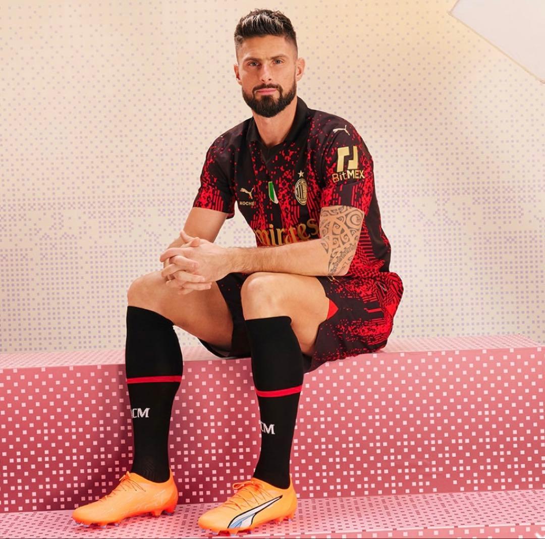 新品　22-23 ACミラン×KOCHE ACMILAN サッカーユニフォーム