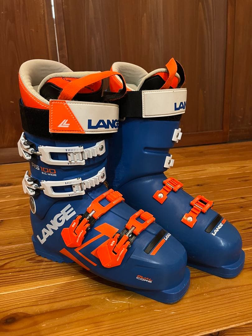 u*b様 LANGE RS 100 S.C. WIDE スキーブーツ