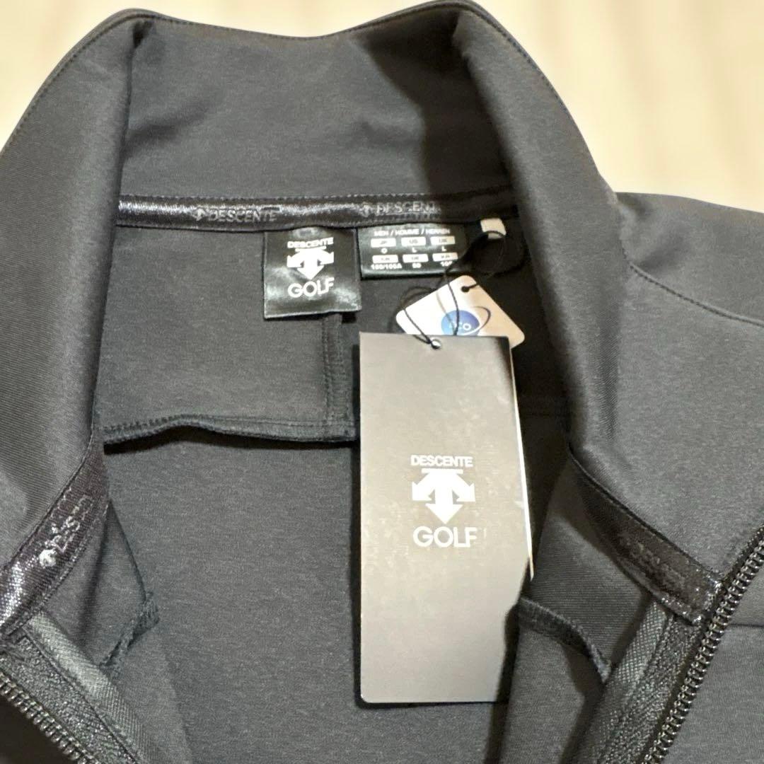 新品デサントゴルフ ラバープリント ジャージジャケット