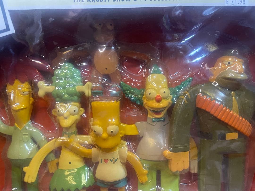 シンプソンズ 可動式フィギュアセット10→8