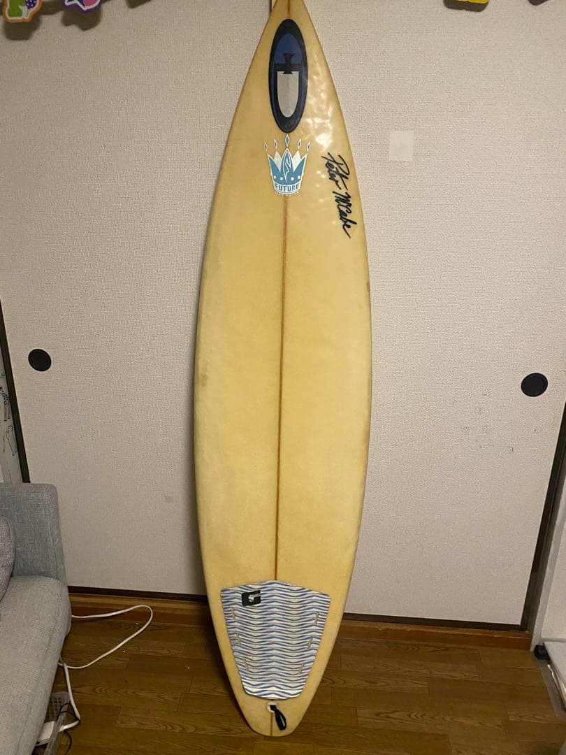 Peter Mel ショートボード クリーム色