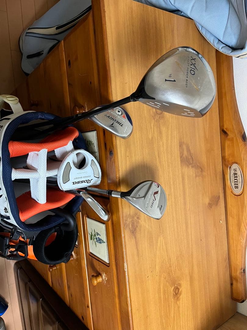 ゴルフクラブ15点、バッグ2点