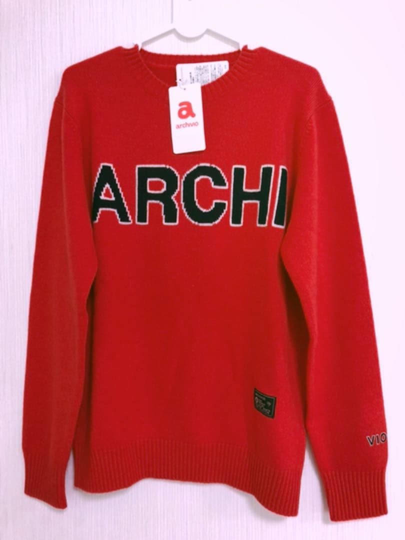 archivioカシミア100%メンズセーター