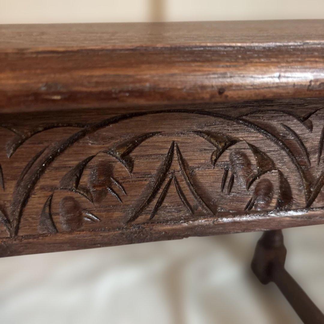 イギリスアンティーク　テーブル　木製