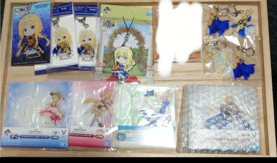 ソードアート オンライン アリス アクリルスタンド キーホルダーセット
