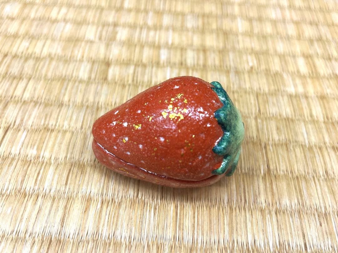 茶道具　香合　いちご　新品