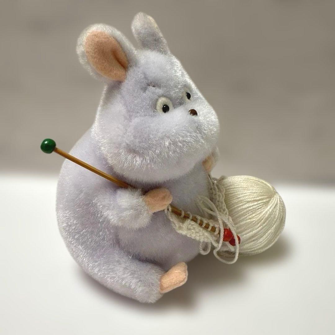 千と千尋の神隠し 坊ネズミ ぬいぐるみ　毛糸玉