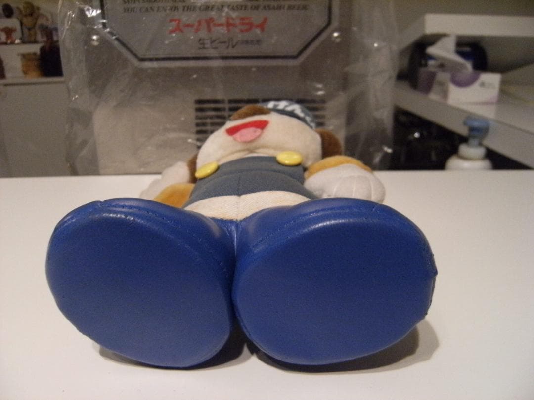 昭和レトロ★旧車 中古自動車 整備工場 愛車点検 てんけんくん ぬいぐるみ 犬