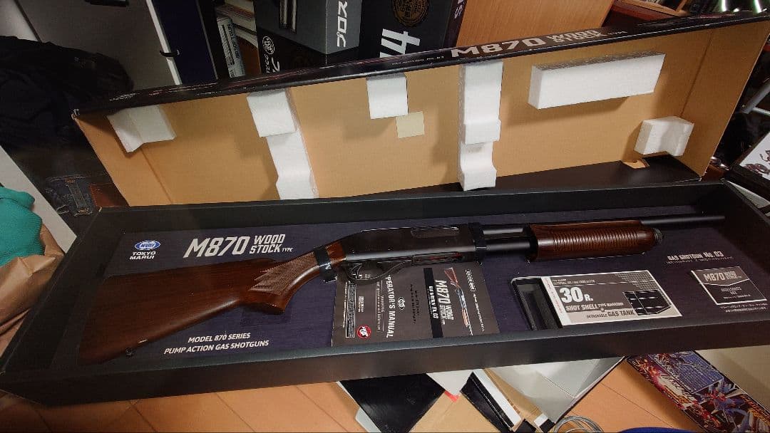 値下げ可 東京マルイ M870 ポンプアクションガスショットガン