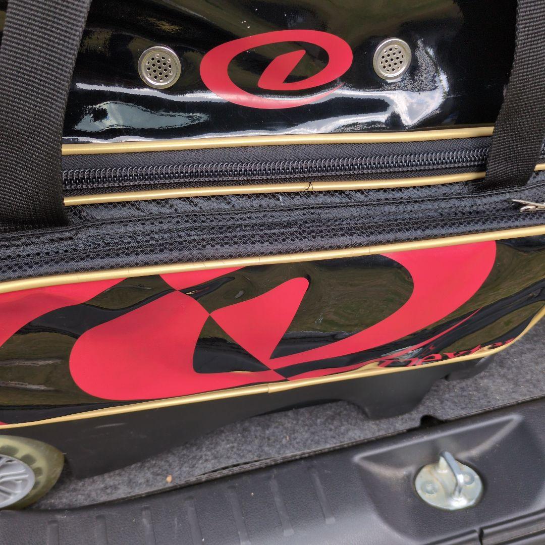 《オマケ有り》Dexter ボウリング用２個入バッグ ホイール付き