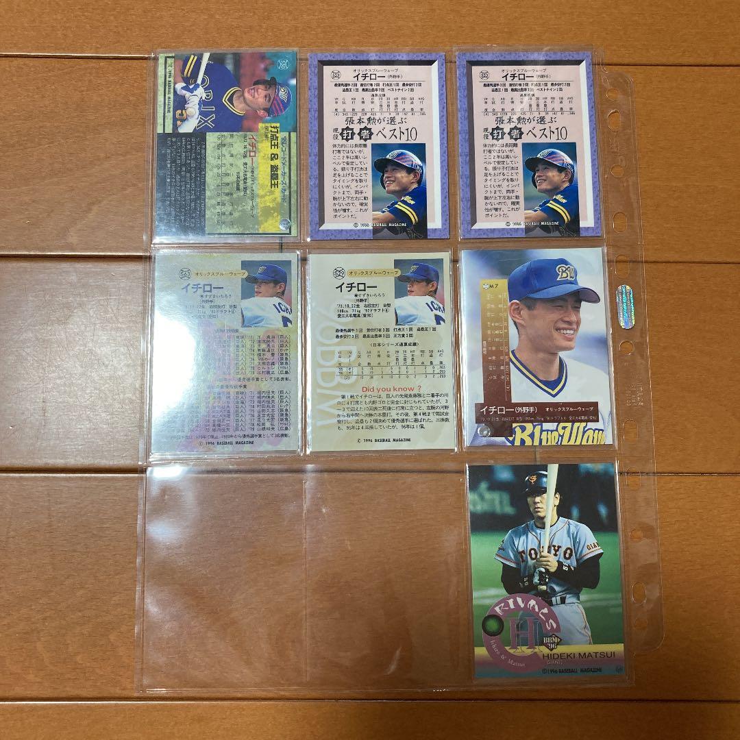 BBM タイトルカードと日本シリーズ　イチロー