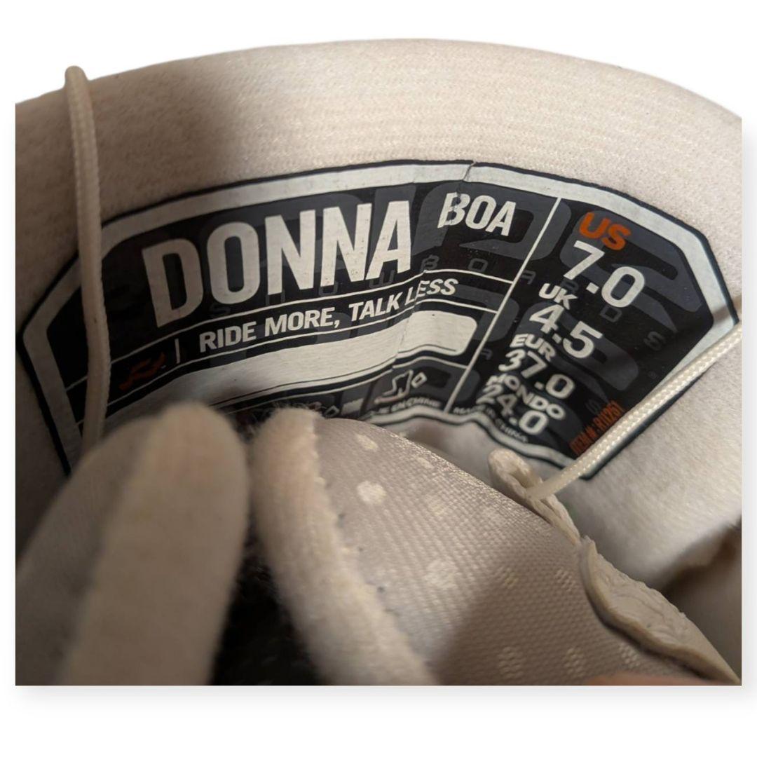 美品　RIDE 24cm レディース スノーボードブーツ BOA 白