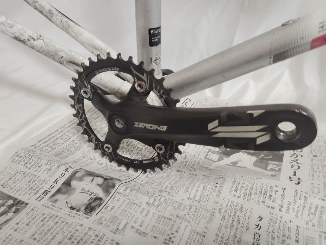 値下げ ブリジストン レイダック クロモリ フレームセット 付属品多数