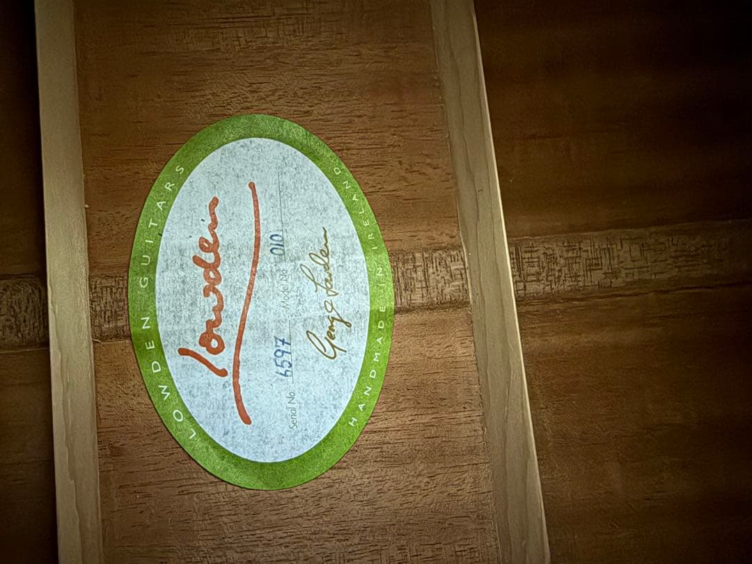 アコースティックギター LOWDEN O-10 ローデン 010旧ラベル期 希少