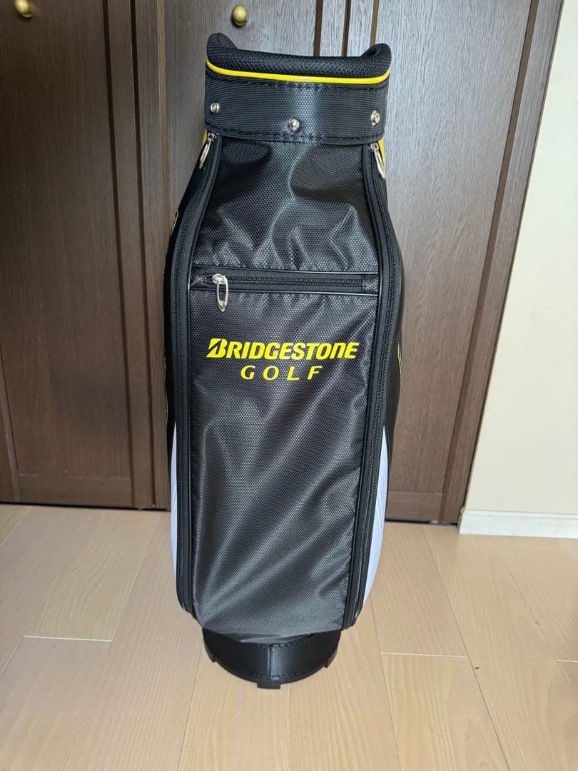 BRIDGESTONE GOLF キャディバッグ 黒/黄色