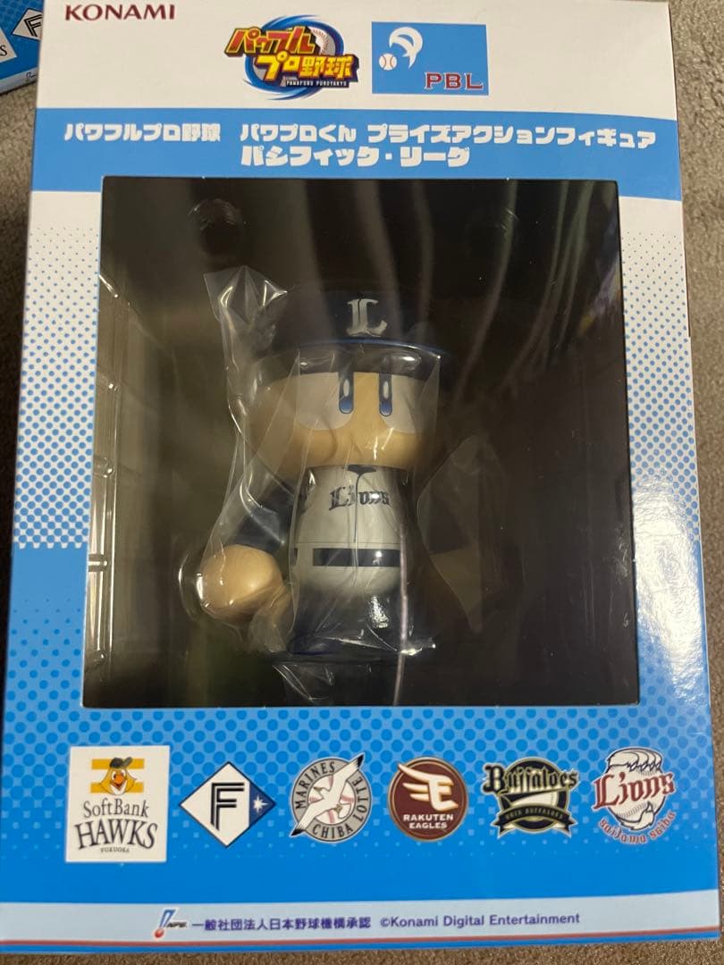 パワプロくん　プライズアクションフィギュア　パシフィック・リーグ　6種セット