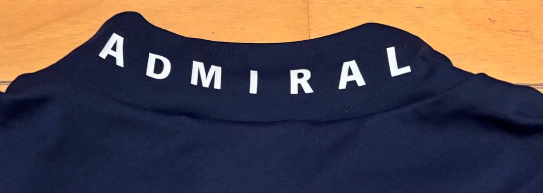 【新品未使用】Admiral Golf モックネック長袖シャツ