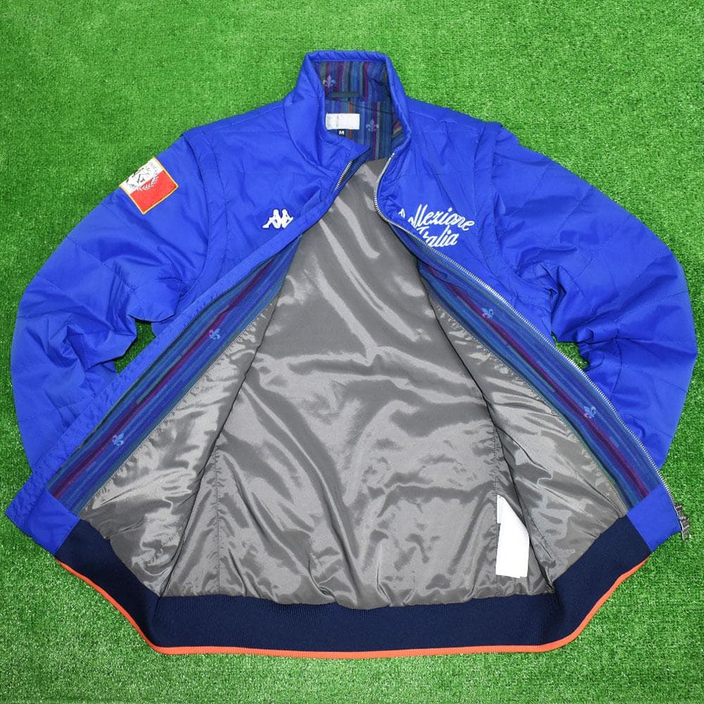 て*ち様 Kappa/カッパ ゴルフ ２ＷＡＹジャケット【ブルー/M】超美品！