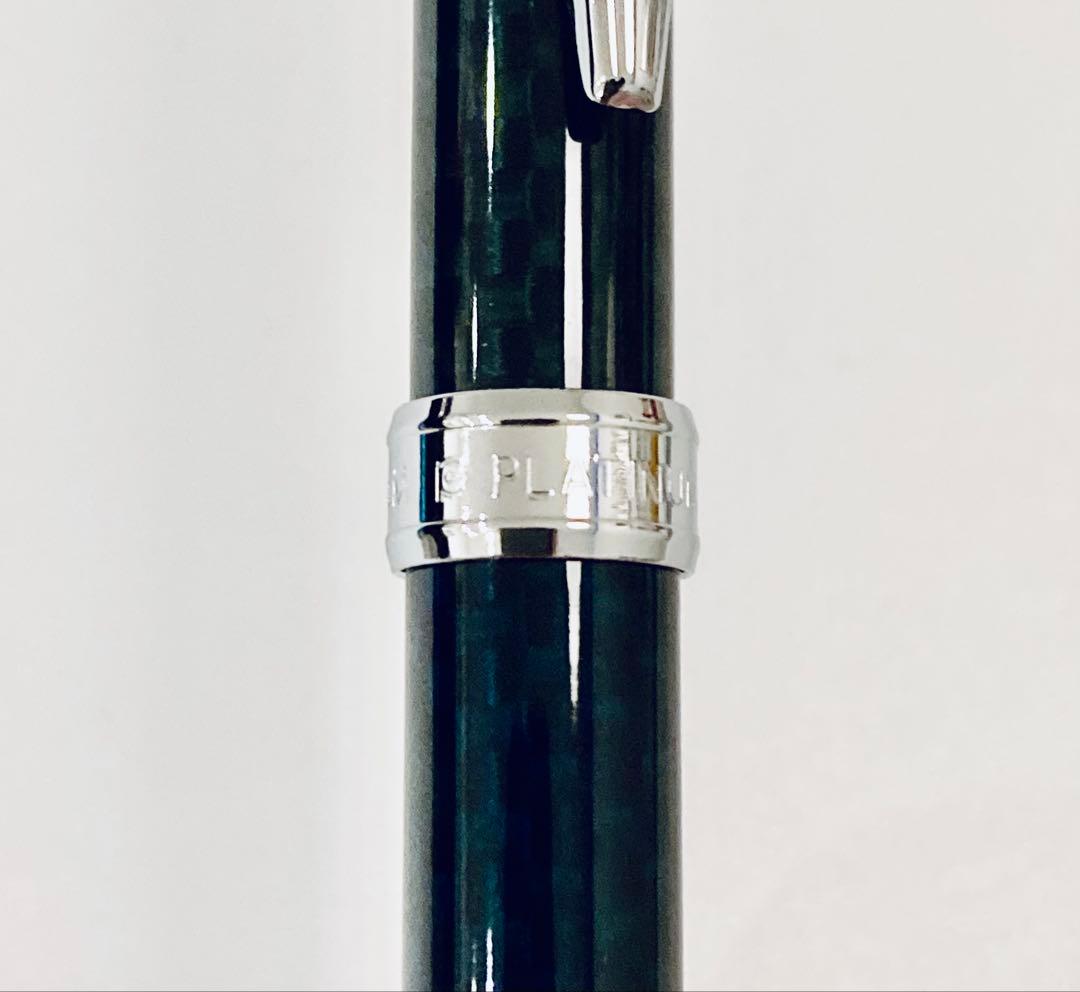 定価4,840円◆プラチナ カーボン軸 高級ボールペン アフェクションスイッチ